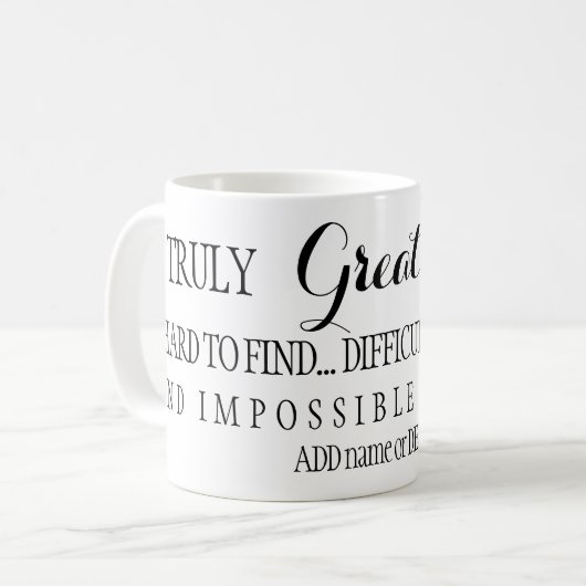 Lehrer danke Ihnen dankbar verlassend Geschenk Kaffeetasse (Vorderseite Links)