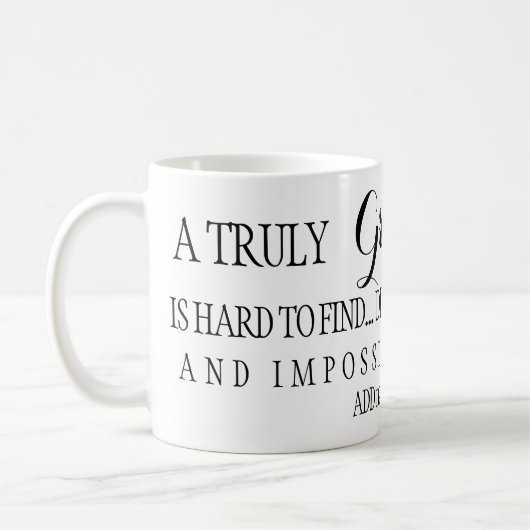 Lehrer danke Ihnen dankbar verlassend Geschenk Kaffeetasse (Links)