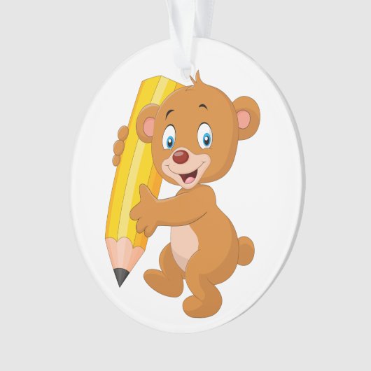 Lehrer danke Ihnen Ornament (Vorderseite)