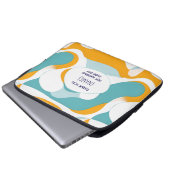 Lehrer Danke – Personalisiert Laptopschutzhülle (Vorne Knopf)