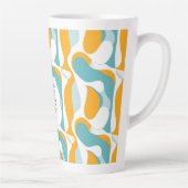 Lehrer Danke – Personalisiert Milchtasse (Rechts)