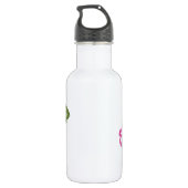 Lehrer danken Ihnen Edelstahlflasche (Rückseite)