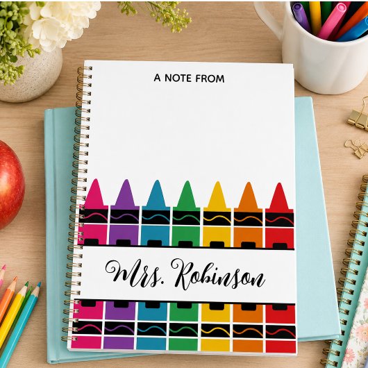 Lehrer-Dankeschön-Regenbogenstift Planer