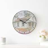 Lehrer - Das Schulhaus Große Wanduhr (Zuhause)