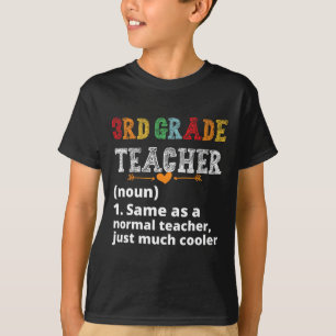 Lehrer-Definition lustig zurück zur Schule T-Shirt
