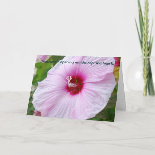 Lehrer - den Geist aufmachen, ihn inspirierend... Karte