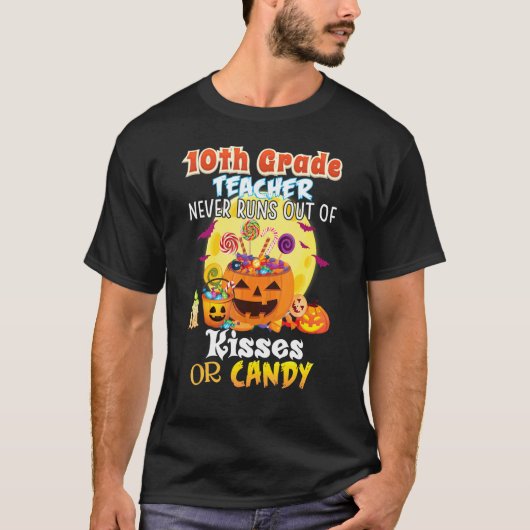 Lehrer der 10. Klasse geht nie die Küsse oder das T-Shirt (Vorderseite)