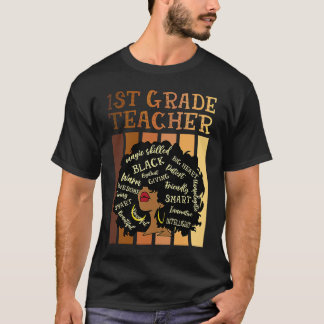 Lehrer der 1. Klasse Schwarze Magie Toll Großartig T-Shirt