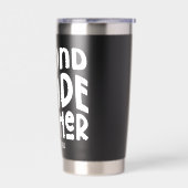 Lehrer der 2. Klasse Einfache Typografie Thermobecher (Links)
