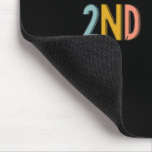 Lehrer der 2. Klasse Leopard-Herzen Zurück zur Sch Mousepad (Ecke)