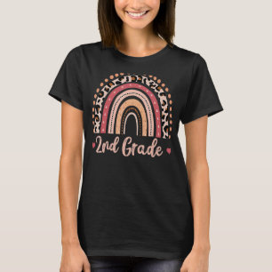 Lehrer der 2. Klasse Lustiger Regenbogenliebhaber T-Shirt
