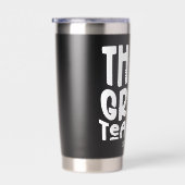 Lehrer der 3. Klasse | Minimalistisches Textdesign Thermobecher (Rechts)