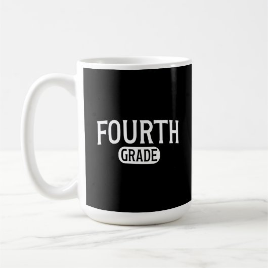 Lehrer der 4. Klasse Kaffeetasse (Links)