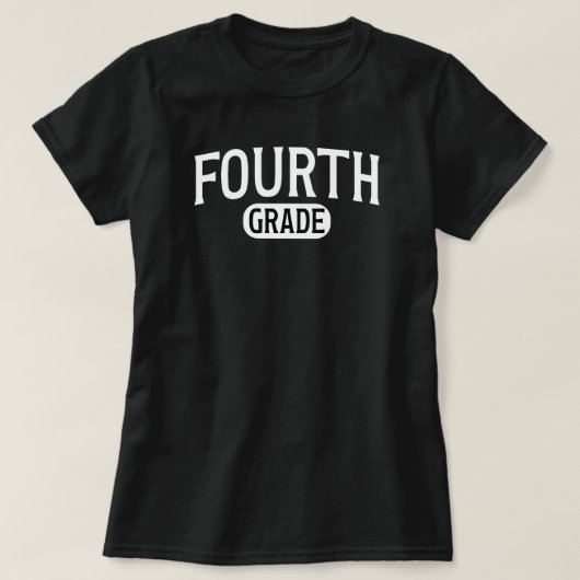 Lehrer der 4. Klasse T-Shirt (Design vorne)