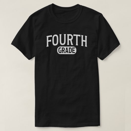 Lehrer der 4. Klasse T-Shirt (Design vorne)