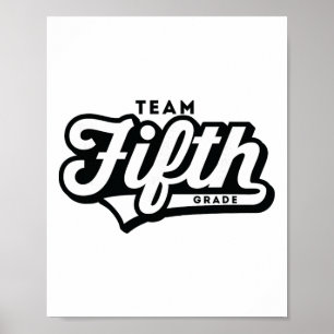 Lehrer der 5. Klasse Team-Schule Fünfte Bysebyll-S Poster