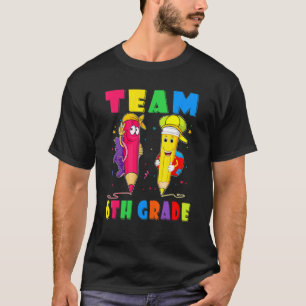 Lehrer der 6. Klasse zurück zur Schule T-Shirt