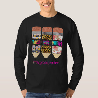 Lehrer der 7. Klasse lehren Liebe inspirieren Blei T-Shirt