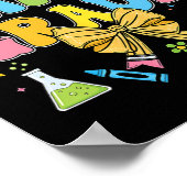 Lehrer der dritten Klasse Kinder Coquette Bow Stif Poster (Ecke)