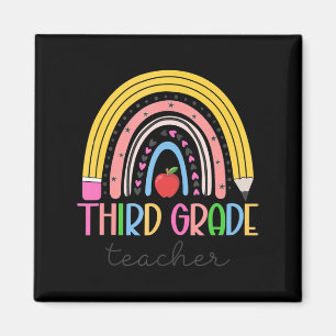 Lehrer der dritten Klasse Lehrer Liebe Inspiriere  Magnet