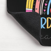 Lehrer der dritten Klasse Lehrer Liebe Inspiriere Mousepad (Ecke)
