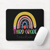 Lehrer der dritten Klasse Lehrer Liebe Inspiriere Mousepad (Mit Mouse)