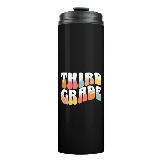 Lehrer der dritten Klasse Thermosbecher (Vorderseite)