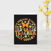 Lehrer der dritten Klasse wie ein normaler Lehrer, Karte (Gelbe Blume)