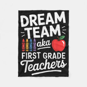 Lehrer der ersten Klasse aka Dream Team erster Sch Fleecedecke