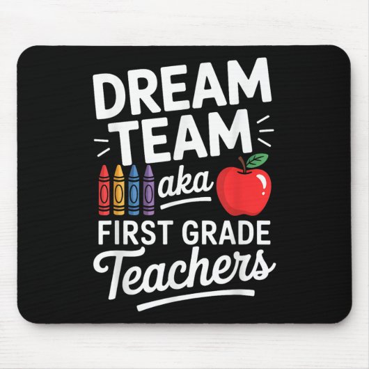 Lehrer der ersten Klasse aka Dream Team erster Sch Mousepad (Vorne)