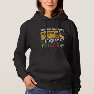 Lehrer der ersten Klasse kids zurück in den Schulb Hoodie