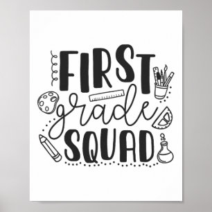 Lehrer der ersten Klasse Poster