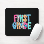 Lehrer der ersten Klasse Schüler glücklicher erste Mousepad (Mit Mouse)