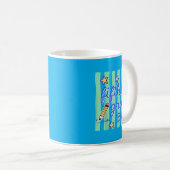 Lehrer der fünften Klasse 5. Klasse Preppy Ed Zurü Kaffeetasse (VorderseiteRechts)