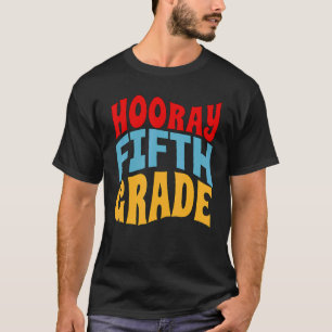 Lehrer der fünften Klasse erster Schultag 5 zurück T-Shirt