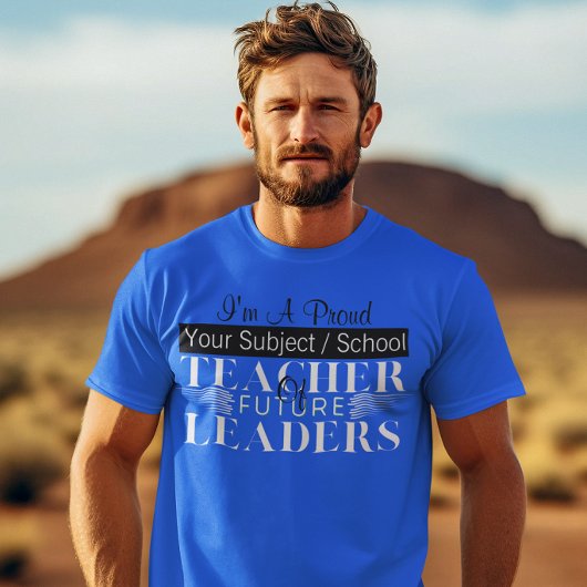 Lehrer der Future Leaders High School Lehrer T-Shirt
