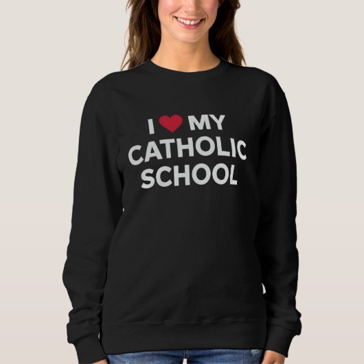 Lehrer der katholischen Schule Bildung Sweatshirt (Vorderseite)