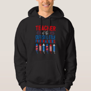 Lehrer der kleinen Feuerwehrleute am 4. Juli Hoodie
