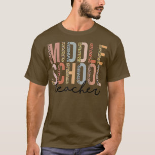 Lehrer der Mittelschule 100 Tage Schule Zurück zu T-Shirt