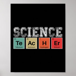 Lehrer der Naturwissenschaften regelmäßig an der T Poster