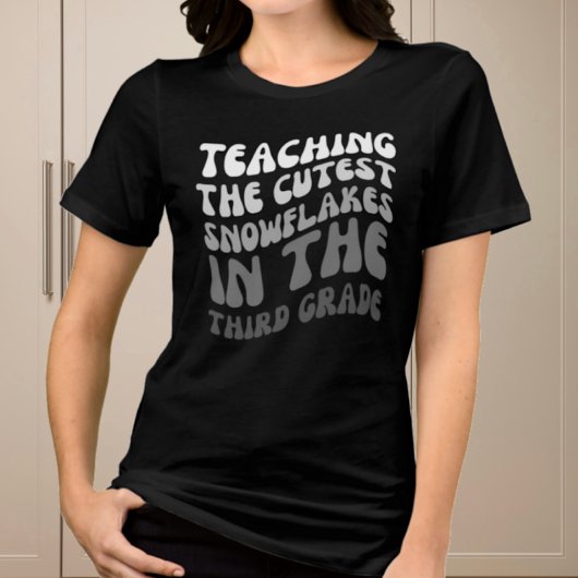 Lehrer der Niedlichsten Schneeflocken der dritten Tri-Blend Shirt