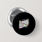 Lehrer der vierten Klasse 4. Klasse Wimpel Flagge Button (Vorne & Hinten)