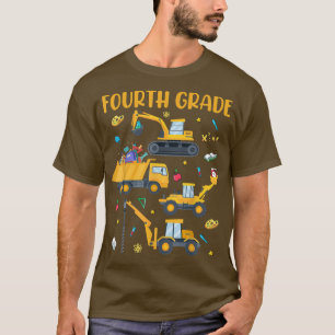 Lehrer der vierten Klasse LKW-Bau 4. Klasse  T-Shirt