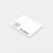Lehrer der vierten Klasse Post-it Klebezettel (angewinkelt)