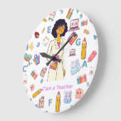 Lehrer der Wall-Uhr Große Wanduhr (Winkel)