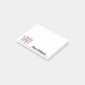 Lehrer der zweiten Klasse  Post-it Klebezettel (angewinkelt)