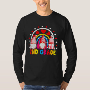 Lehrer der zweiten Klasse regnet den ersten Tag T-Shirt