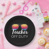 Lehrer des Dienstes I Pappteller (Party)