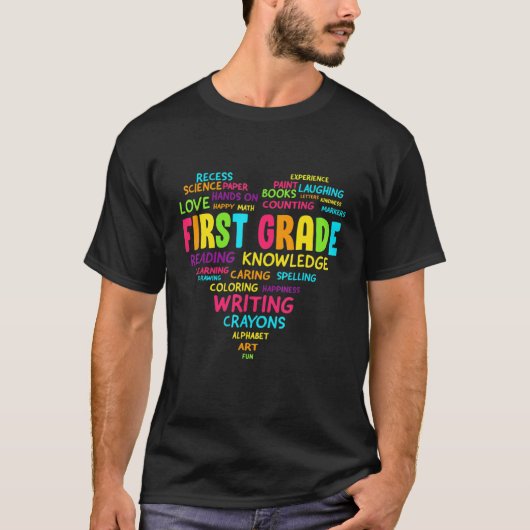 Lehrer des ersten Herzens T-Shirt (Vorderseite)
