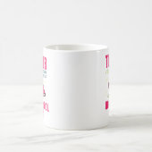 Lehrer des Jahres, Homeschool-Mutter, Hübsche Mutt Kaffeetasse (Mittel)